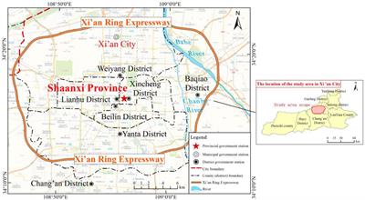 Study on the spatial variability of thermal landscape in Xi’an based on OSM road network and POI data